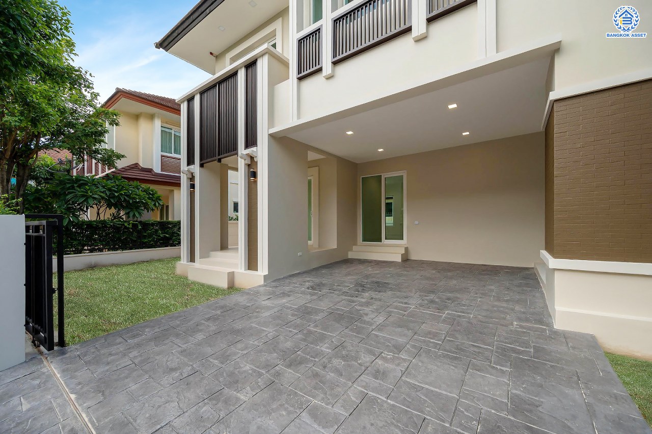 บ้านมือสองตกแต่งใหม่ โครงการ เดอะซิตี้2 พระราม5-ราชพฤกษ์ เนื้อที่ 62.5 ตร.ว. ดีไซน์ตอบทุกไลฟ์สไตล์ ฟังก์ชัน 3 ห้องนอน 3 ห้องน้ำ จอดรถได้ 2 คัน บนทำเลติดถนนใหญ่ เชื่อมต่อทุกเส้นทาง ใกล้จุดขึ้นทางด่วน "ศรีรัช" รายล้อมด้วยสิ่งอำนวยความสะดวกมากมาย